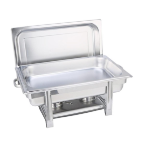Stainless Steel Chafing Single Tray Catering Dish Food Warmer
